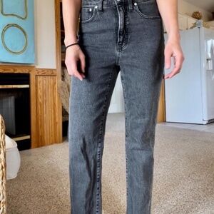 Madewell The Perfect Vintage Jean Gray Wash High Rise Size 25